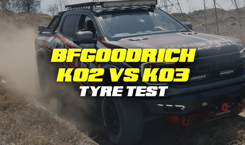 BFGoodrich K02 vs K03 Tyre Test