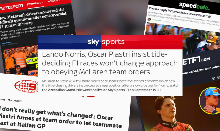 McLaren's questionable team orders and crazy GT Australia antics