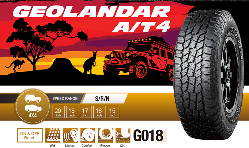 Yokohama Geolandar A/T4 G018 Cover Image