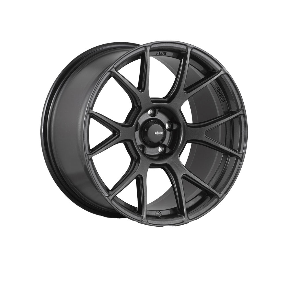 KONIG AMPLIFORM DARK METALLIC GRAPHITE Passenger|20X8.5 5/114.3, Offset +30, Centre bore 73.1, Load Rating 690 kg