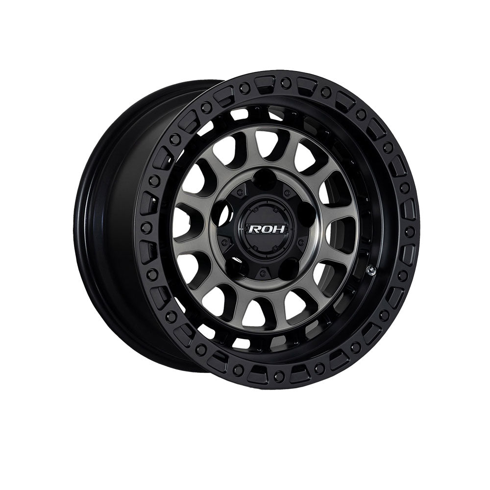 ROH WHEELS ASSAULT MATTE BLACK GRAPHITE 4x4|18X9 6/135, Offset +12, Centre bore 87.1, Load Rating 1500 kg
