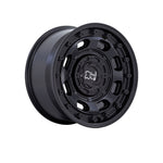 BLACK RHINO ATLAS MATTE BLACK 4x4|17X8 6/130, Offset +0, Centre bore 84, Load Rating 1496 kg