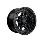 KING OFFROAD BARRETT SATIN BLACK 4x4|17X9 6/139.7, Offset -12, Centre bore 110.2, Load Rating 1600 kg