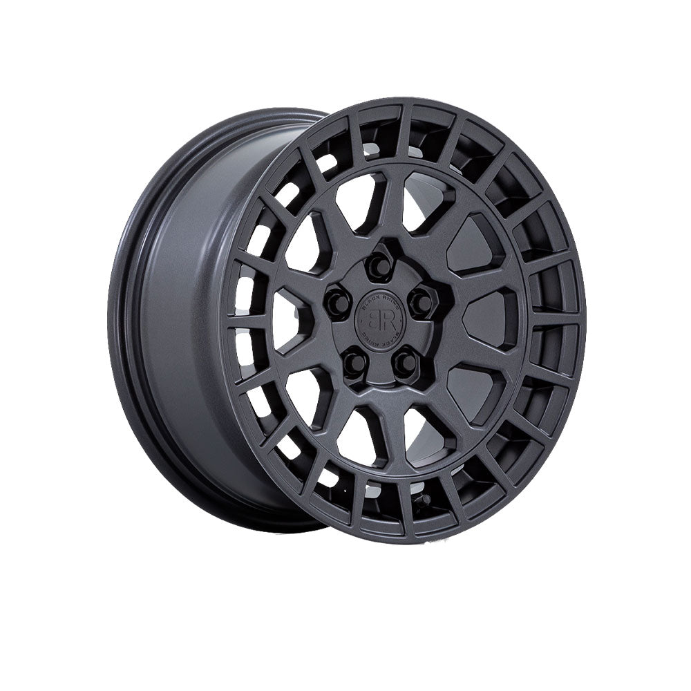 BLACK RHINO BOXER GUN BLACK 4x4|17X8 5/114.3, Offset +40, Centre bore 76, Load Rating 623 kg