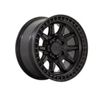 BLACK RHINO CALICO MATTE BLACK 4x4|20X9 6/139.7, Offset +0, Centre bore 106.1, Load Rating 1133 kg