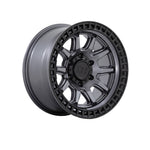 BLACK RHINO CALICO MATTE GUNMETAL W/ M-BLACK LIP 4x4|17X8.5 5/114.3, Offset +34, Centre bore 72.56, Load Rating 952 kg