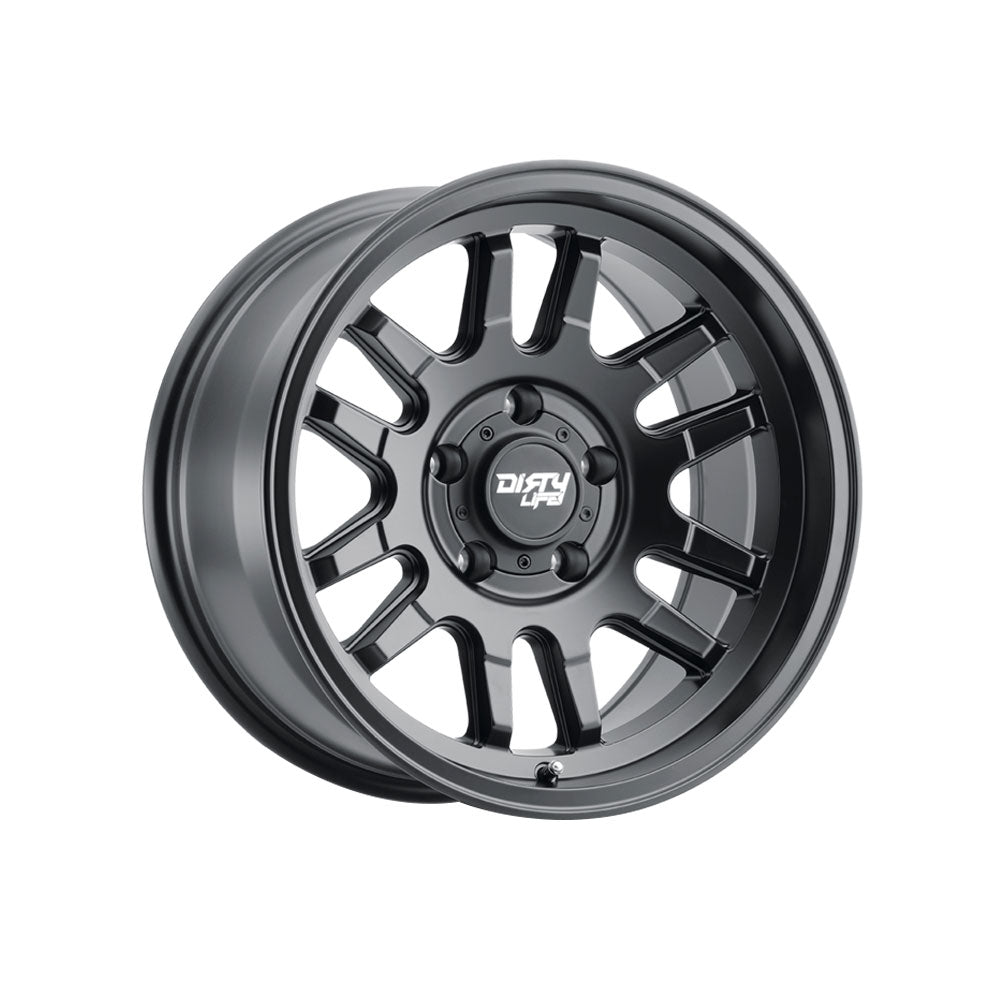 DIRTY LIFE CANYON Matte Black|17X9 5/150, Offset -12, Centre bore 110.2, Load Rating 1134 kg