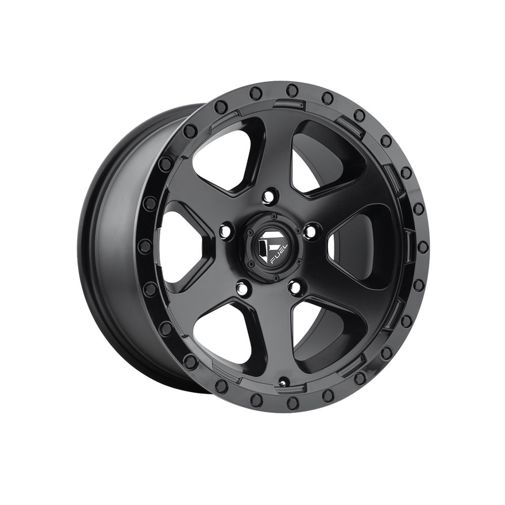 FUEL 1PC D589 RIPPER MATTE BLACK GLOSS BLACK LIP 4x4|20X9 5/139.7, Offset +1, Centre bore 108, Load Rating 1134 kg