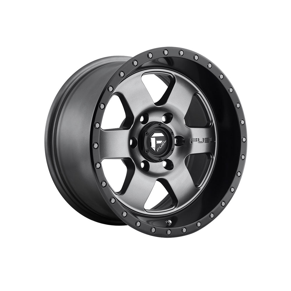 FUEL 1PC D619 PODIUM MATTE GUN METAL BLACK BEADRING 4x4|18X9 5/127, Offset +1, Centre bore 78.1, Load Rating 1134 kg