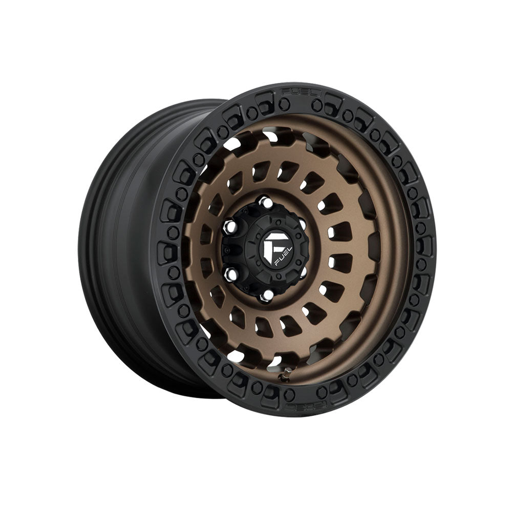 FUEL 1PC D634 ZEPHYR MATTE BRONZE BLACK BEAD RING 4x4|17X8.5 5/120, Offset +34, Centre bore 66.1, Load Rating 954 kg