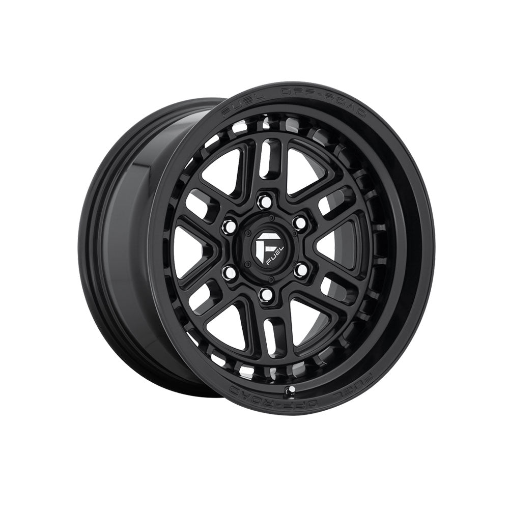 FUEL 1PC D667 NITRO MATTE BLACK 4x4|17X9 6/139.7, Offset -12, Centre bore 106.1, Load Rating 1043 kg