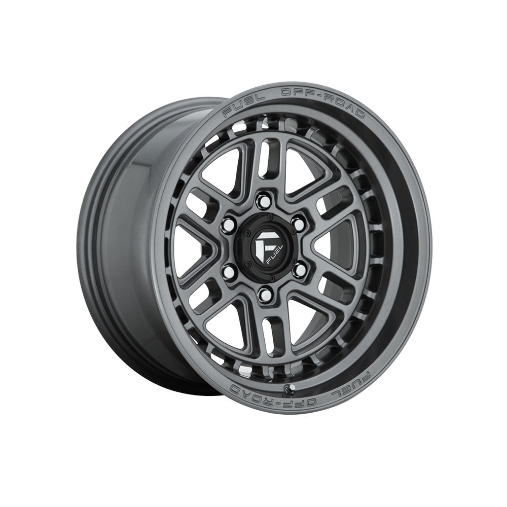 FUEL 1PC D668 NITRO MATTE GUN METAL 4x4|20X9 6/139.7, Offset +1, Centre bore 106.1, Load Rating 1043 kg