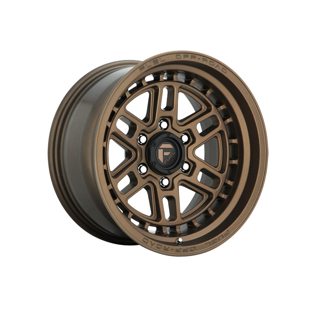 FUEL 1PC D669 NITRO MATTE BRONZE 4x4|17X9 6/139.7, Offset +1, Centre bore 106.1, Load Rating 1043 kg
