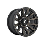 FUEL 1PC D674 BLITZ MATTE BLACK DOUBLE DARK TINT 4x4|22X10 8/170, Offset -18, Centre bore 125.1, Load Rating 1678 kg