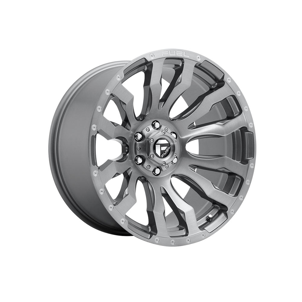 FUEL 1PC D693 BLITZ PLATINUM BRUSHED GUN METAL TINTED CLEAR 4x4|20X9 6/139.7, Offset +20, Centre bore 106.1, Load Rating 1134 kg