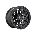 FUEL 1PC D694 COVERT MATTE BLACK 4x4|17X9 6/139.7, Offset +1, Centre bore 106.1, Load Rating 1134 kg