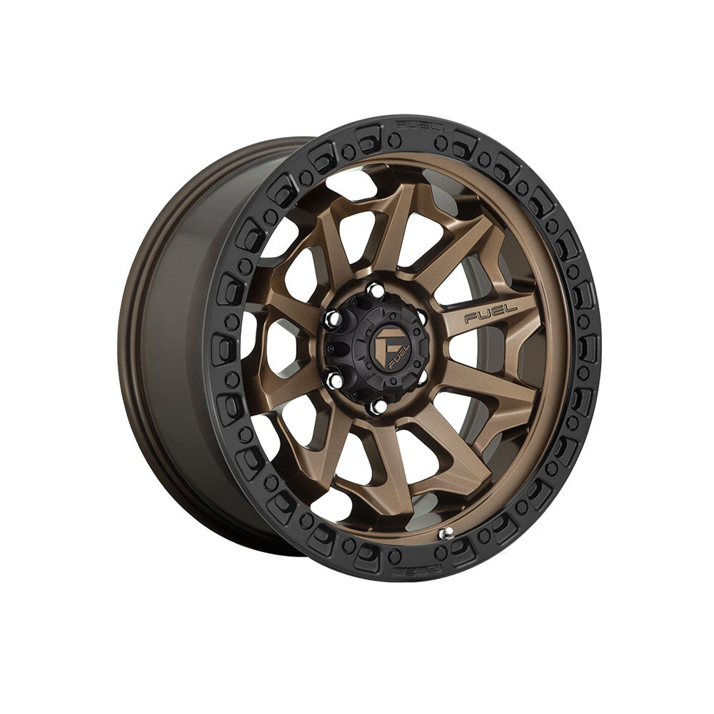 FUEL 1PC D696 COVERT MATTE BRONZE BLACK BEAD RING 4x4|18X9 5/150, Offset +20, Centre bore 106.2, Load Rating 1136 kg