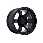FUEL 1PC D766 RUSH SATIN BLACK 4x4|18X9 6/139.7, Offset -12, Centre bore 106.1, Load Rating 1136 kg