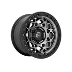 FUEL 1PC D784 UNIT GUNMETAL WITH MATTE BLACK RING 4x4|17X9 6/139.7, Offset +1, Centre bore 106.1, Load Rating 1133 kg