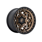 FUEL 1PC D785 UNIT BRONZE WITH MATTE BLACK RING 4x4|17X9 6/139.7, Offset +1, Centre bore 106.1, Load Rating 1133 kg