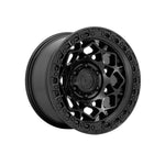 FUEL 1PC D786 UNIT MATTE BLACK 4x4|17X9 6/139.7, Offset +1, Centre bore 106.1, Load Rating 1133 kg