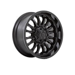FUEL 1PC D796 ARC MATTE BLACK W GLOSS BLK LIP 4x4|20X10 8/180, Offset -18, Centre bore 124.3, Load Rating 1678 kg