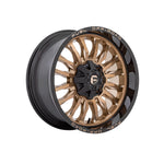 FUEL 1PC D797 ARC PLATINUM BRONZE WITH BLACK LIP 4x4|20X9 10/127-139.7, Offset +1, Centre bore 87.1, Load Rating 1133 kg
