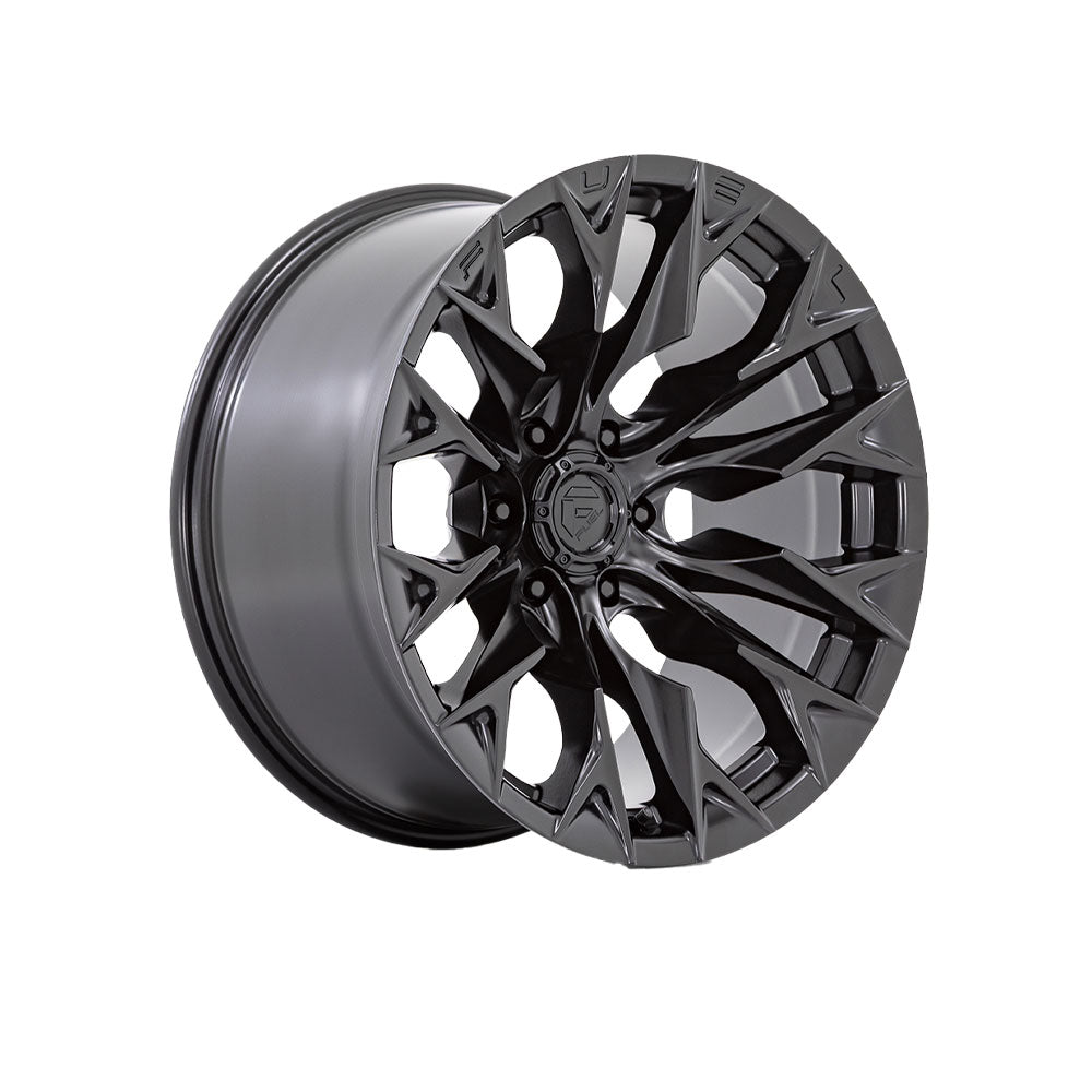 FUEL 1PC D804 FLAME BLACKOUT 4x4|20X9 6/139.7, Offset +1, Centre bore 106.1, Load Rating 1133 kg