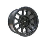 ELITE DETROIT Satin Black 4x4|17X8 5/120, Offset +30, Centre bore 106.1, Load Rating 1250 kg