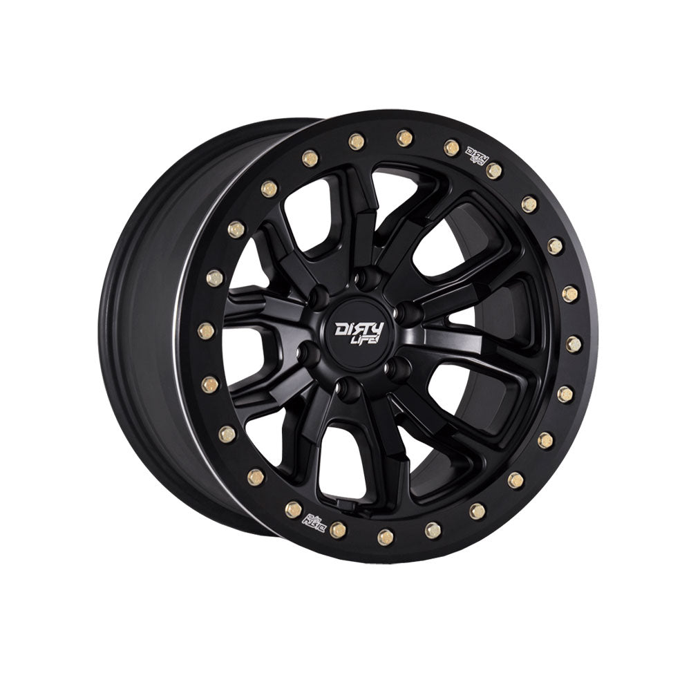 DIRTY LIFE DT1 Matte Black|17X9 5/150, Offset -12, Centre bore 110.2, Load Rating 1542 kg