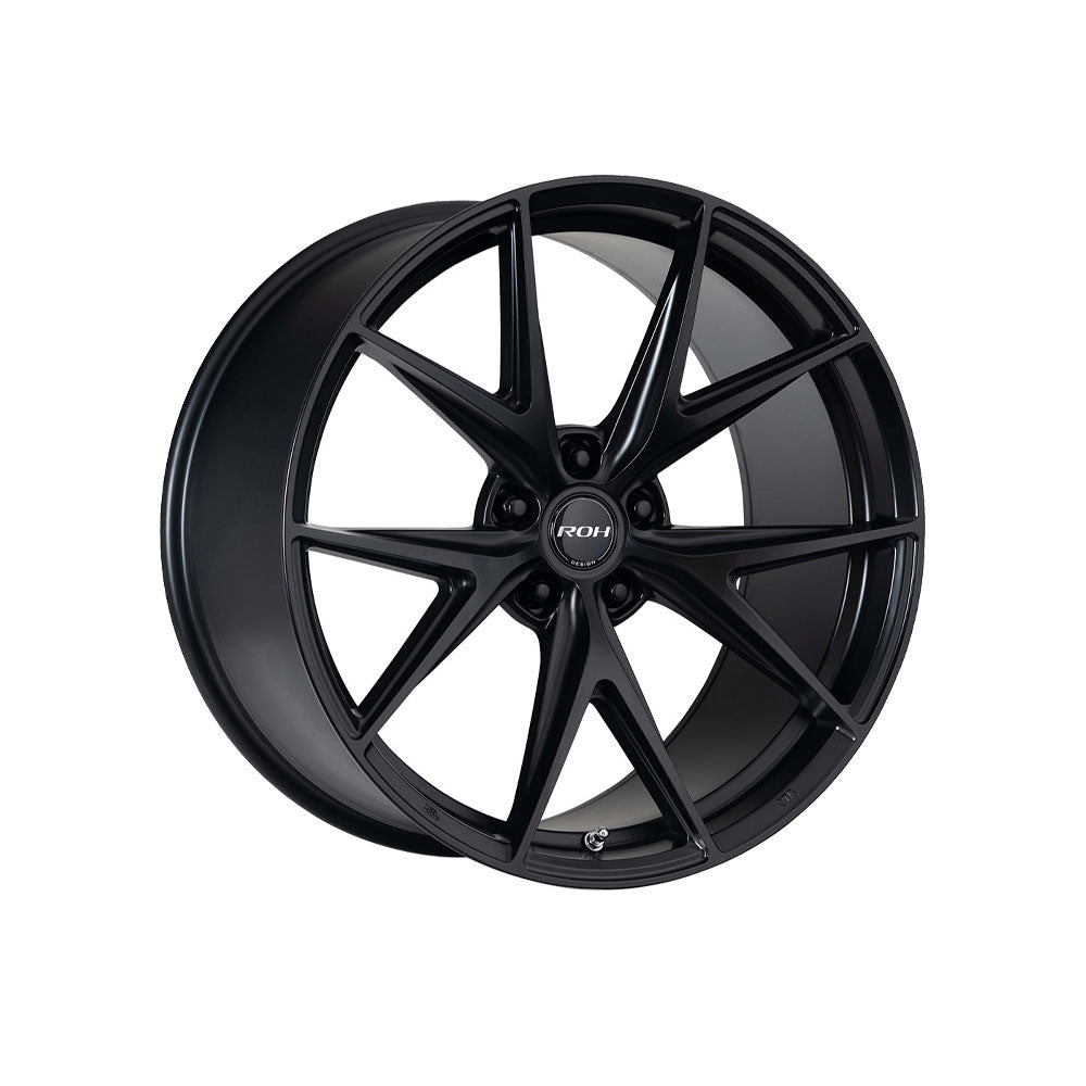 ROH WHEELS FORZA MATTE BLACK Passenger|18X8 5/120, Offset +40, Centre bore 76, Load Rating 725 kg