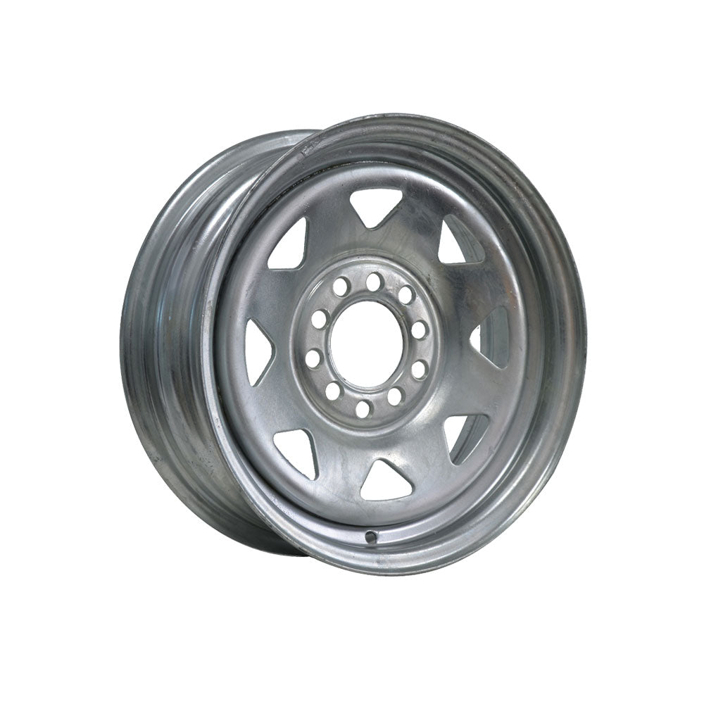 KING WHEELS GALVANISED GALVANISED 4x4|13X4.5 10/108-114.3, Offset +0, Centre bore 75, Load Rating 750 kg