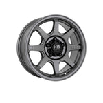 KING OFFROAD GRAPPLER MATTE GRAY 4x4|16X7 5/114.3, Offset +35, Centre bore 73.1, Load Rating 1250 kg