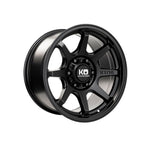 KING OFFROAD GRAPPLER SATIN BLACK 4x4|17X7.5 5/120, Offset +35, Centre bore 73.1, Load Rating 1250 kg