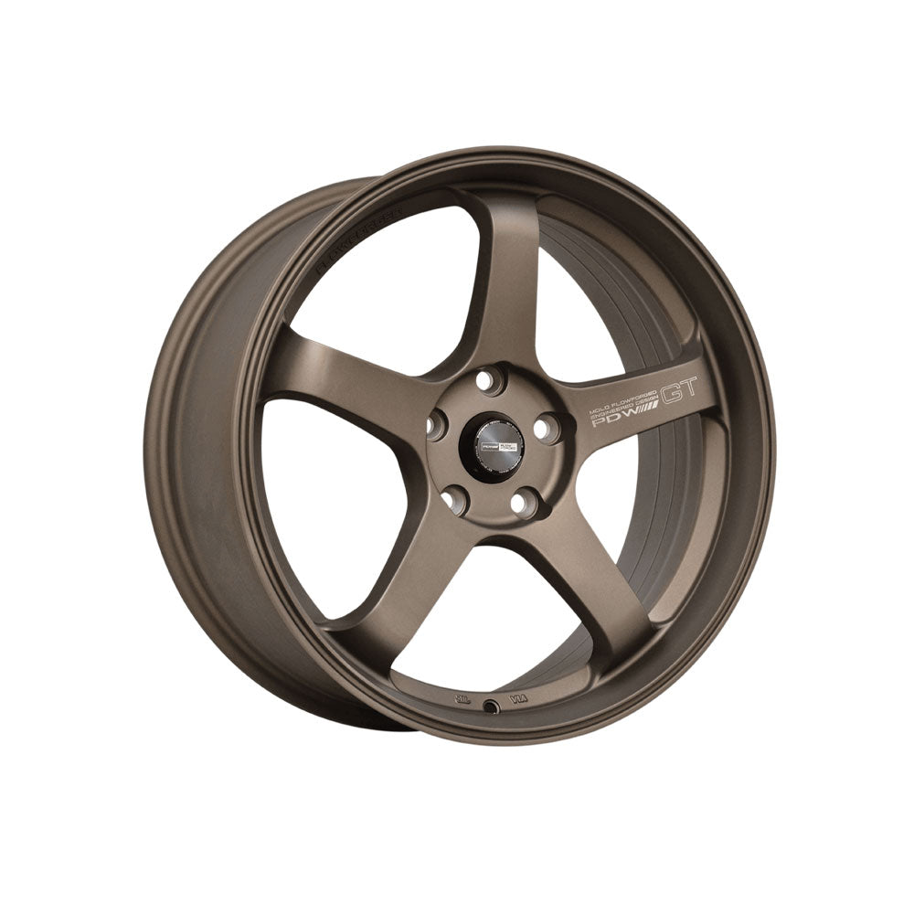 PDW WHEELS GT SATIN BRONZE Passenger|18X8 5/114.3, Offset +40, Centre bore 73.1, Load Rating 850 kg