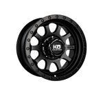 KING OFFROAD HURRICANE 2 Satin Black|17X9 5/127, Offset +12, Centre bore 71.6, Load Rating 1600 kg