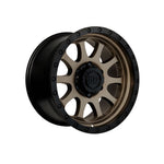 KING OFFROAD HURRICANE SATIN BRONZE/SATIN BLACK LIP 4x4|17X9 5/120, Offset +30, Centre bore 73.1, Load Rating 1600 kg