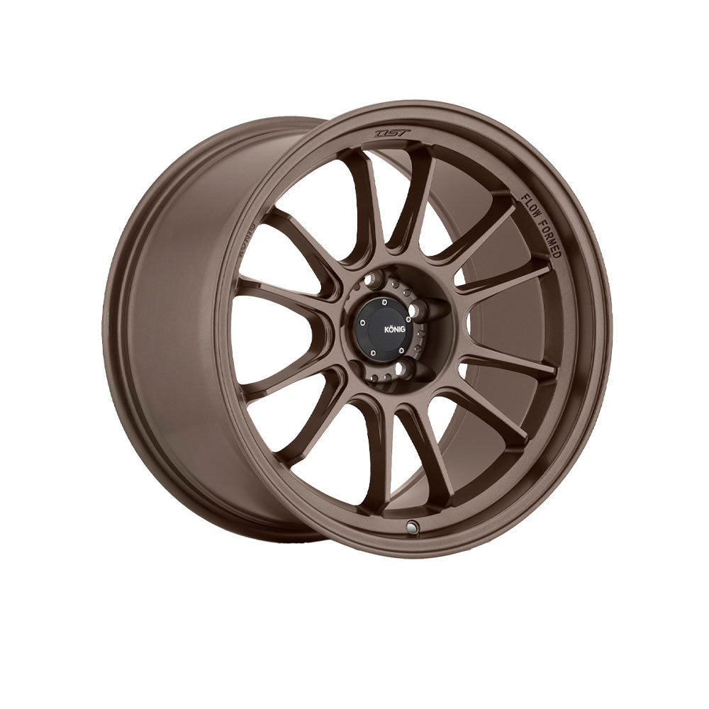 KONIG HYPERGRAM RACE BRONZE Passenger|15X7.5 4/100, Offset +35, Centre bore 73.1, Load Rating 500 kg