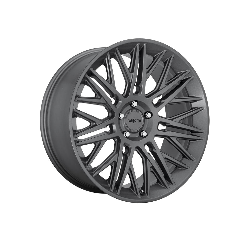 ROTIFORM 1PC R163 JDR MATTE ANTHRACITE 4x4|22X10 6/139.7, Offset +30, Centre bore 106.1, Load Rating 1134 kg