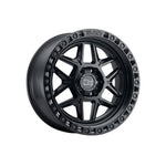 BLACK RHINO KELSO MATTE BLACK 4x4|18X9 6/139.7, Offset +12, Centre bore 112, Load Rating 1111 kg