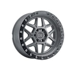 BLACK RHINO KELSO BATTLESHIP GRAY WITH BLACK RING 4x4|18X9 6/139.7, Offset +12, Centre bore 112, Load Rating 1111 kg