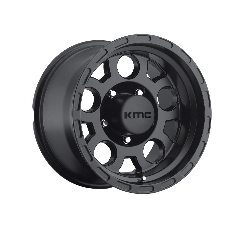 KMC KM522 ENDURO MATTE BLACK 4x4|15X7 6/139.7, Offset -6, Centre bore 108, Load Rating 952 kg