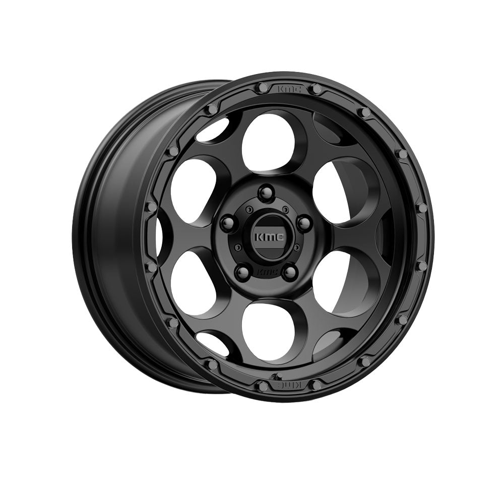 KMC KM541 DIRTY HARRY Textured Black 4x4|17X8.5 5/127, Offset +0, Centre bore 71.5, Load Rating 1134 kg