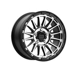 KMC KM542 IMPACT Satin Black Machined 4x4|16X8 6/139.7, Offset +0, Centre bore 106.2, Load Rating 1134 kg