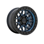 KMC KM549 GRS MIDNIGHT BLUE WITH G-BLK LIP|17X9 6/114.3, Offset +18, Centre bore 66.06, Load Rating 1678 kg