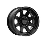 KMC KM723 TRAIL SATIN BLACK 4x4|17X8.5 6/139.7, Offset +0, Centre bore 106.1, Load Rating 1133 kg
