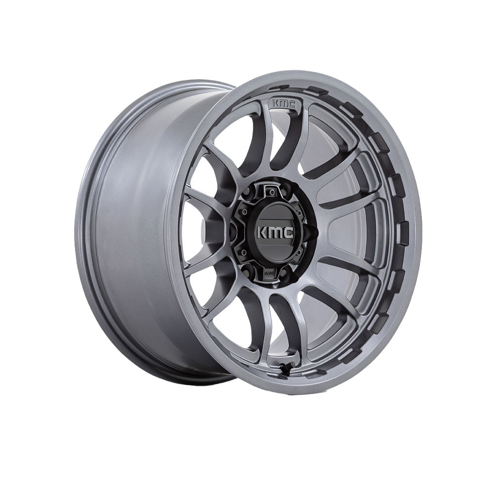 KMC KM727 WRATH MATTE ANTHRACITE 4x4|17X8.5 6/139.7, Offset +0, Centre bore 106.1, Load Rating 1133 kg