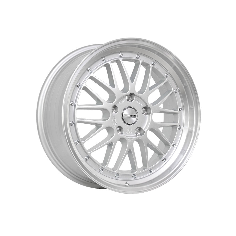 PDW WHEELS LEMANZ SILVER/MACHINED LIP 4x4|18X8 5/114.3, Offset +38, Centre bore 73.1, Load Rating 850 kg