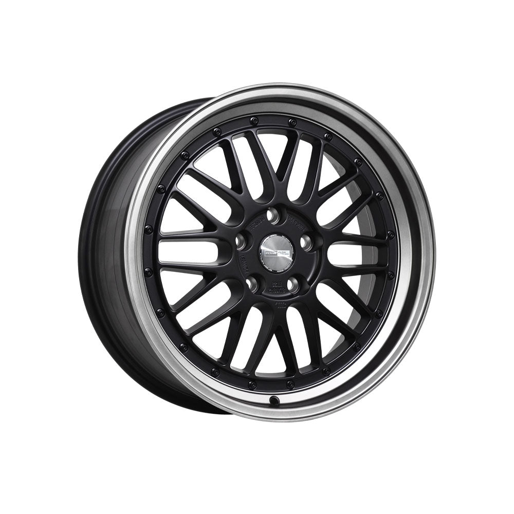PDW WHEELS LEMANZ GLOSS BLACK TINTED LIP Passenger|18X8 5/114.3, Offset +38, Centre bore 73.1, Load Rating 850 kg