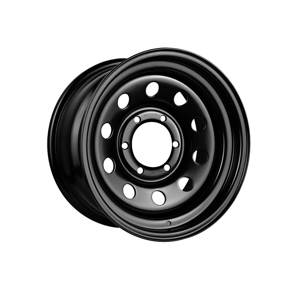 KING WHEELS MINING BLACK 4x4|16X7 5/150, Offset +0, Centre bore 110.2, Load Rating 1800 kg